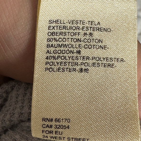 Maeve by Anthropologie Grey Gray Turtleneck Thermal Shirt XX Small Size 2XS - Picture 5 of 5